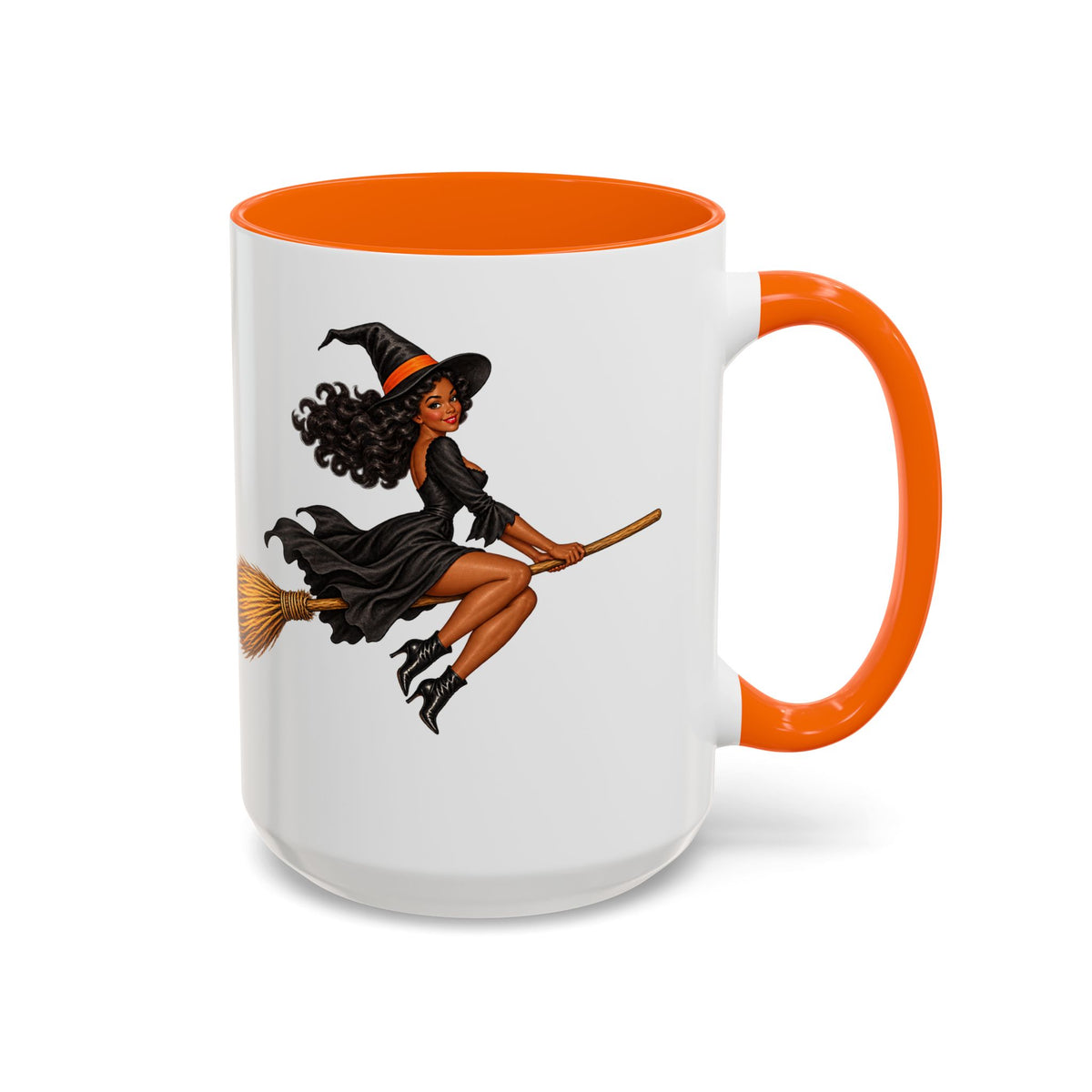 Velvet Vex White Accent Mug by CreepyCrafts.boo