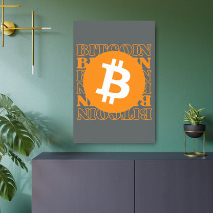 ¡Bitcoin! ¡Bitcoin! ¡Bitcoin por cypherpunkgear! Muestra del arte del metal