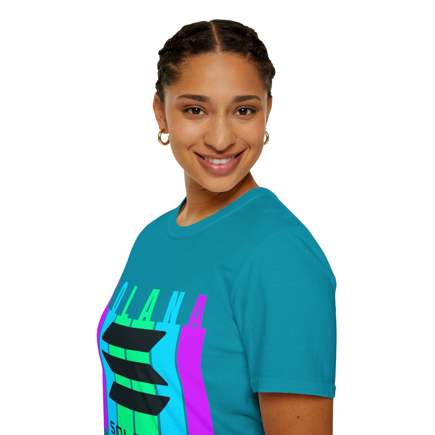 Solana (SOL) Freedom DKcolors Unisex T-Shirt by cypherpunkgear