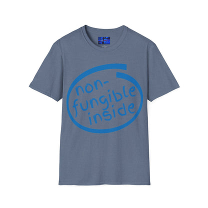 Non-Fungible Inside Dark colors Unisex T-Shirt by cypherpunkgear.com
