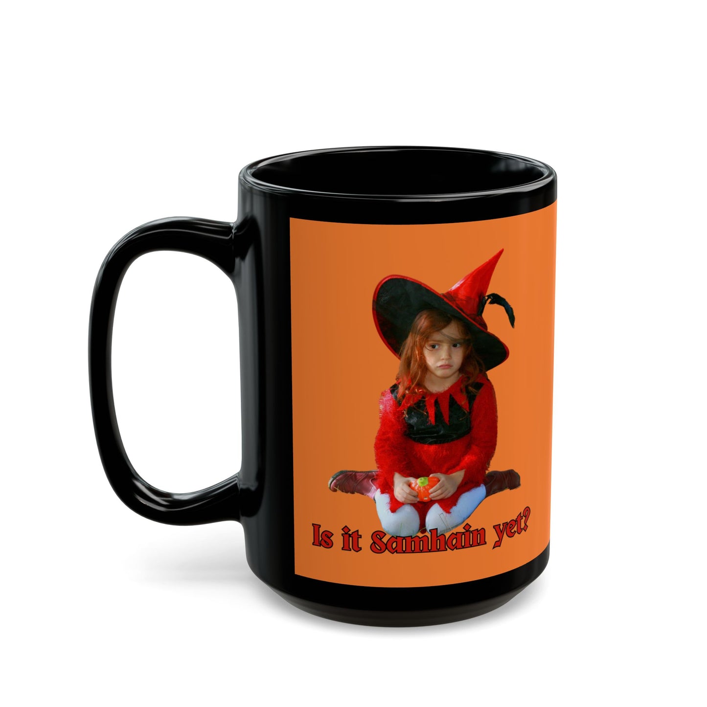 Is it Samhain yet? Orange Mug by CreepyCrafts.boo