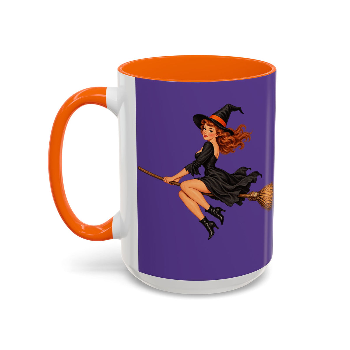 Hazel Hex Purple Accent Mug by CreepyCrafts.boo