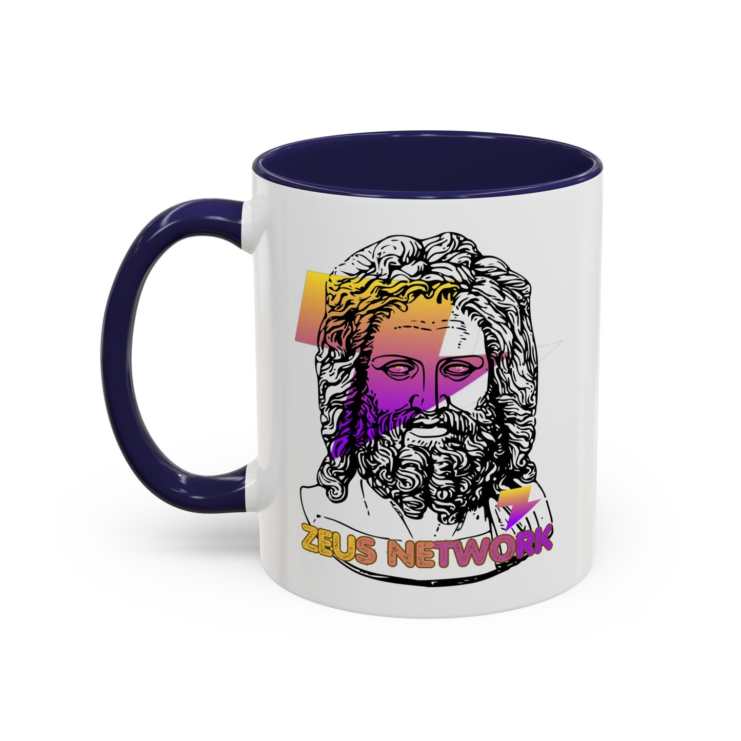 Zeus Network Accent Mug by cypherpunkgear.com