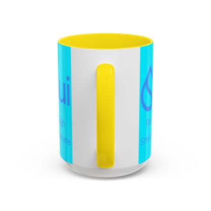 SUI Light Blue Accent Mug by cypherpunkgear.com