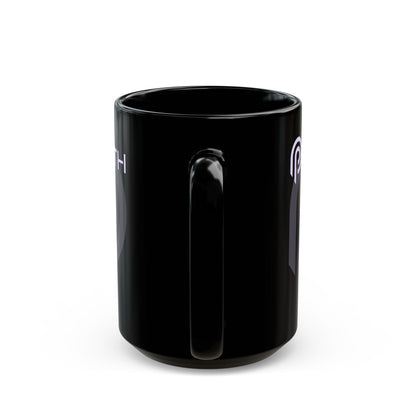 Pyth (PYTH) Black Mug by cypherpunkgear.com