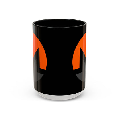 Monero (XMR) Black Accent Mug by cypherpunkgear.com