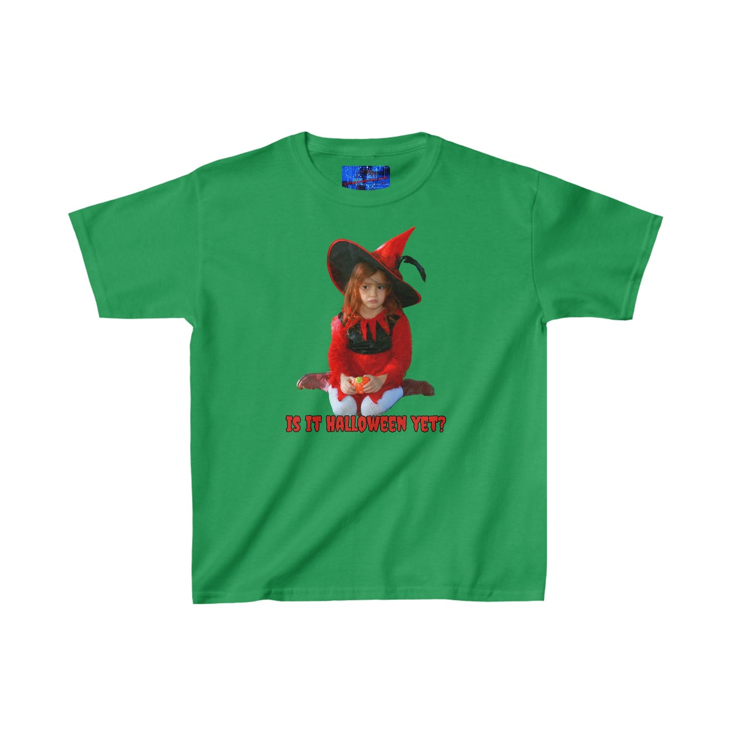 Is it Halloween yet? Kids Heavy Cotton™ Tee by cypherpunkgear