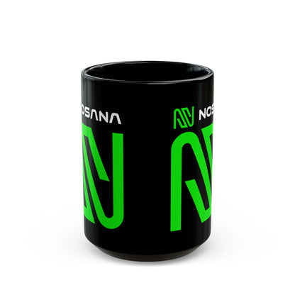 Nosana (NOS) Black Mug by cypherpunkgear.com
