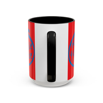Non-Fungible Inside Red Accent Mug by cypherpunkgear.com