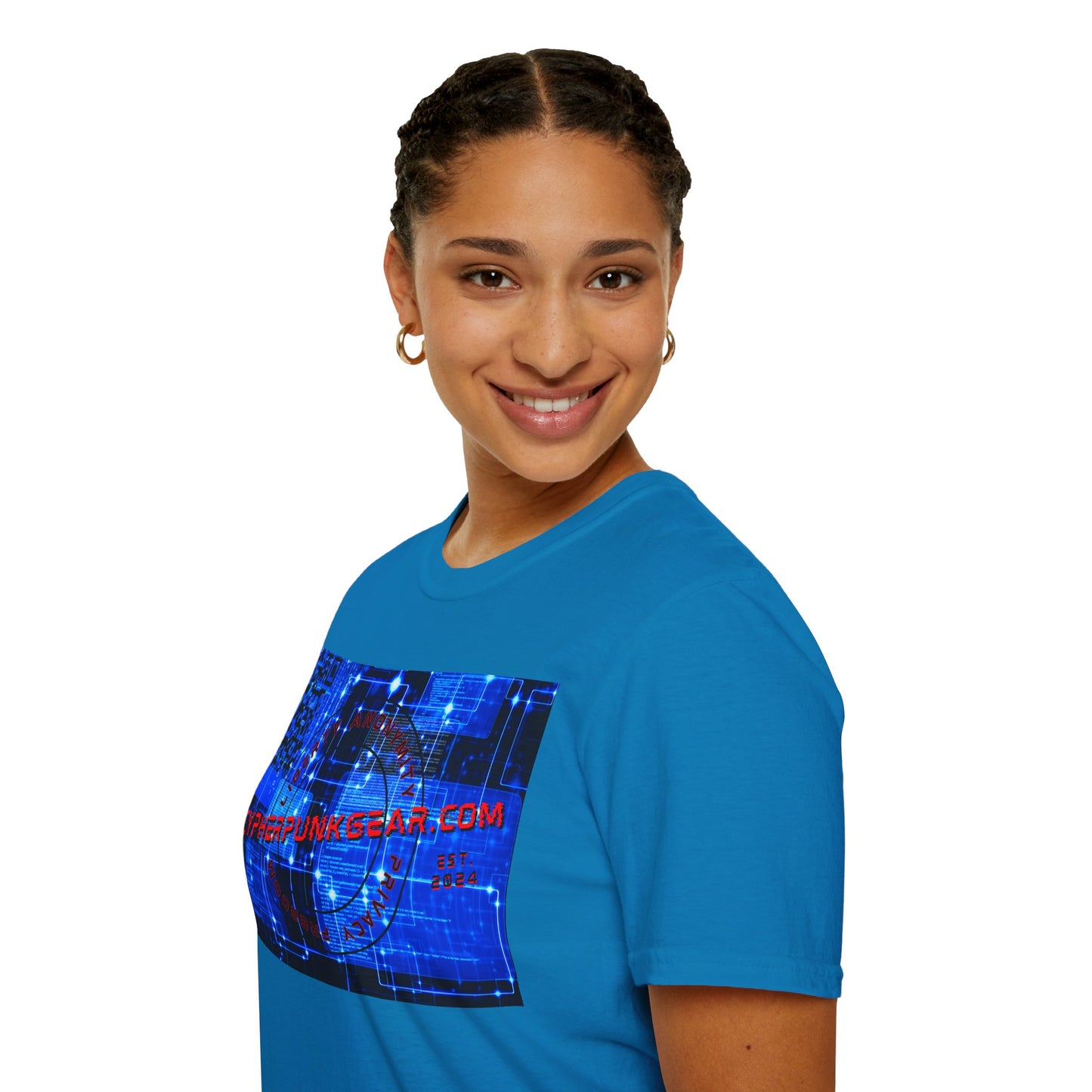 Cypherpunkgear.com logo Dark colors Unisex T-Shirt by cypherpunkgear.com
