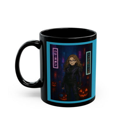 Hethyr Neon Turquoise Mug by CreepyCrafts.boo