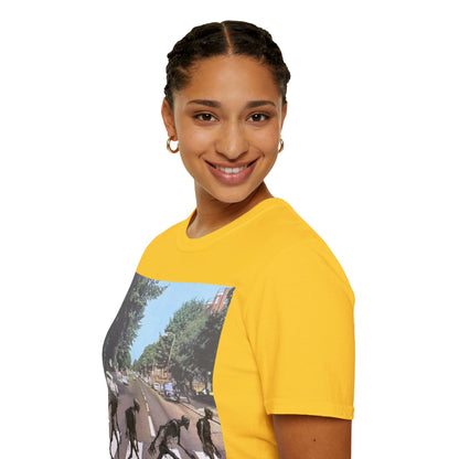 2-sided, Scabby Road Light colors Unisex T-Shirt by CreepyCrafts.boo