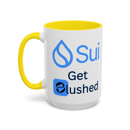 Sui: Get Slushed White Accent Mug by cypherpunkgear.com