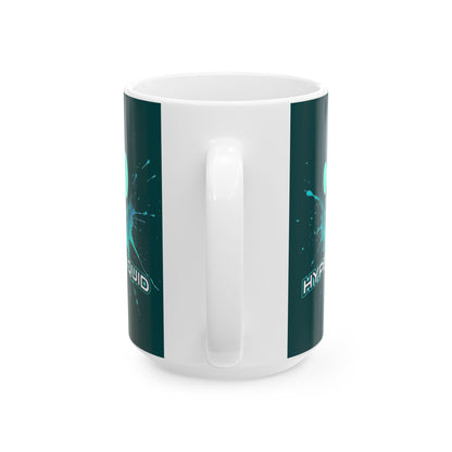 HYPE Drip Dark Hyperliquid Mug by cypherpunkgear.com