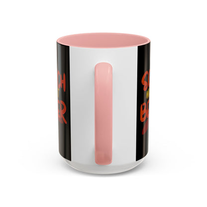 Scotch makes it better Accent Mug by cypherpunkgear.com