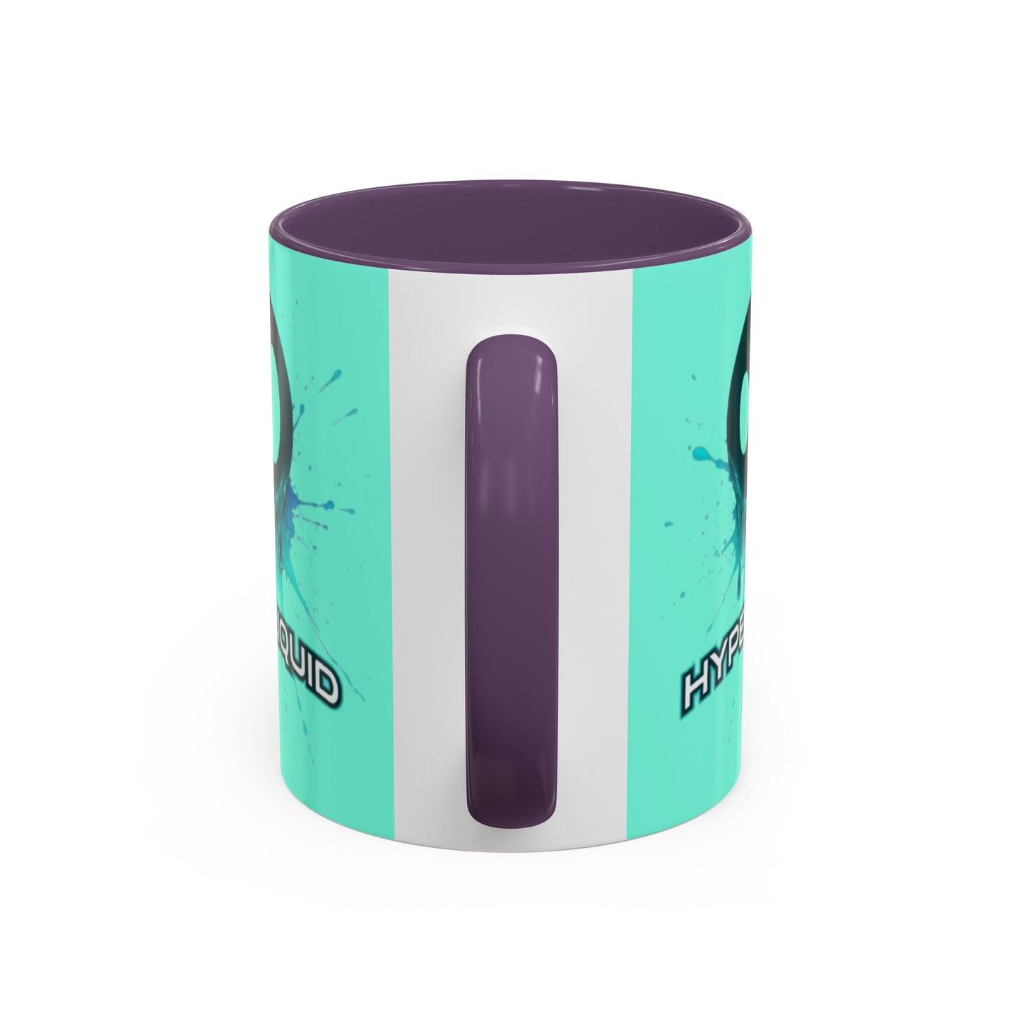 HYPE Drip Light Hyperliquid Accent Mug by cypherpunkgear.com