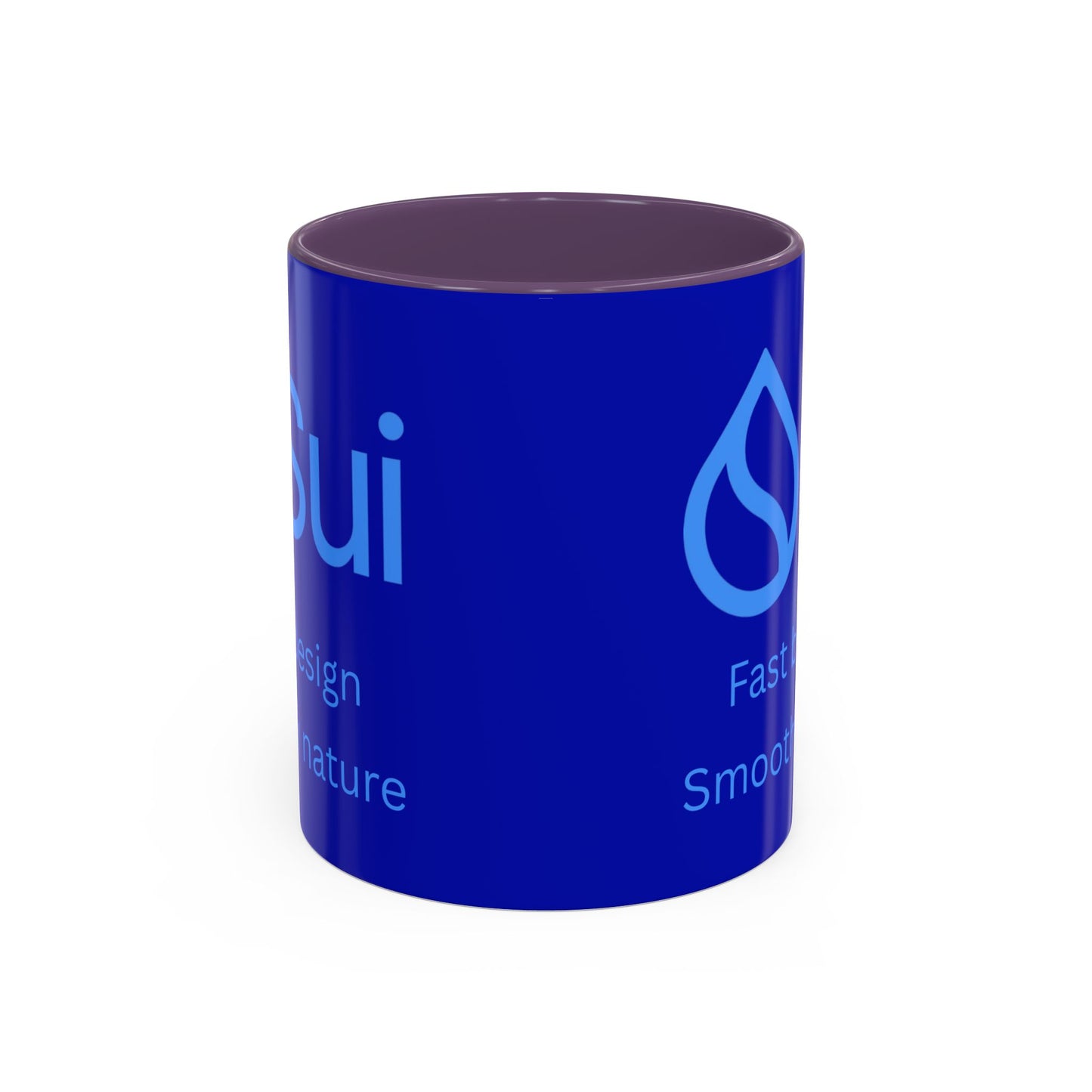 SUI Dark Blue Accent Mug by cypherpunkgear.com