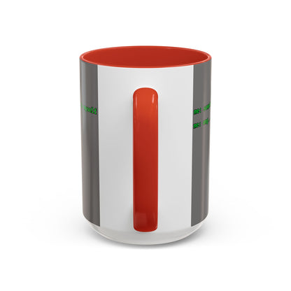 Sometimes I talk to myself - me: omg...same Grey Accent Mug by cypherpunkgear.com