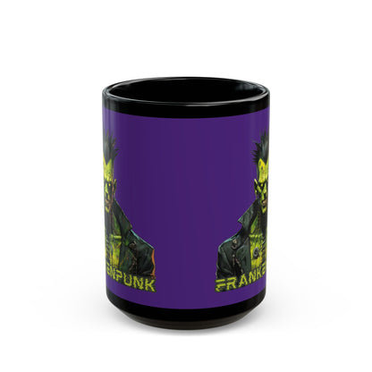 Frankenpunk Purple Mug by CreepyCrafts.boo