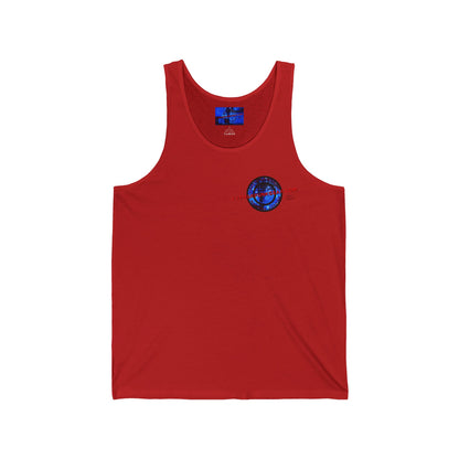 2-sided cypherpunkgear Logo Unisex Jersey Tank Top by cypherpunkgear