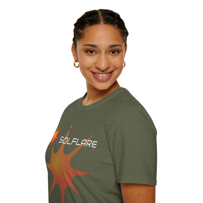 Solflare Dark colors Unisex T-Shirt by cypherpunkgear.com
