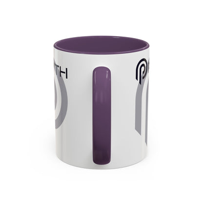 Pyth (PYTH) Accent Mug by cypherpunkgear.com