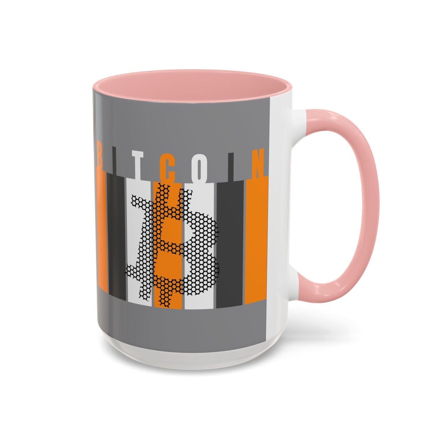 Bitcoin (BTC) Freedom Accent Mug by cypherpunkgear.com