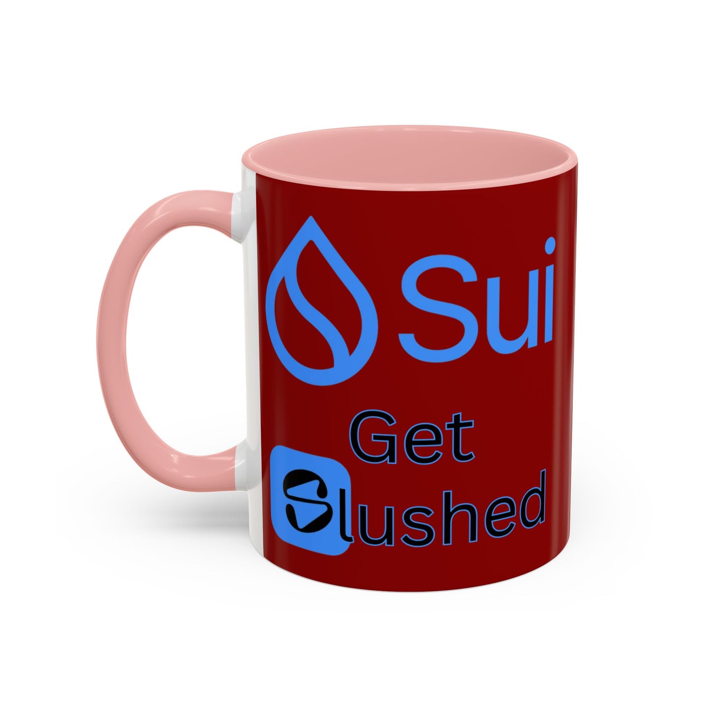 Sui: Get Slushed Red Accent Mug by cypherpunkgear.com