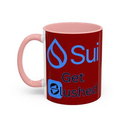 Sui: Get Slushed Red Accent Mug by cypherpunkgear.com