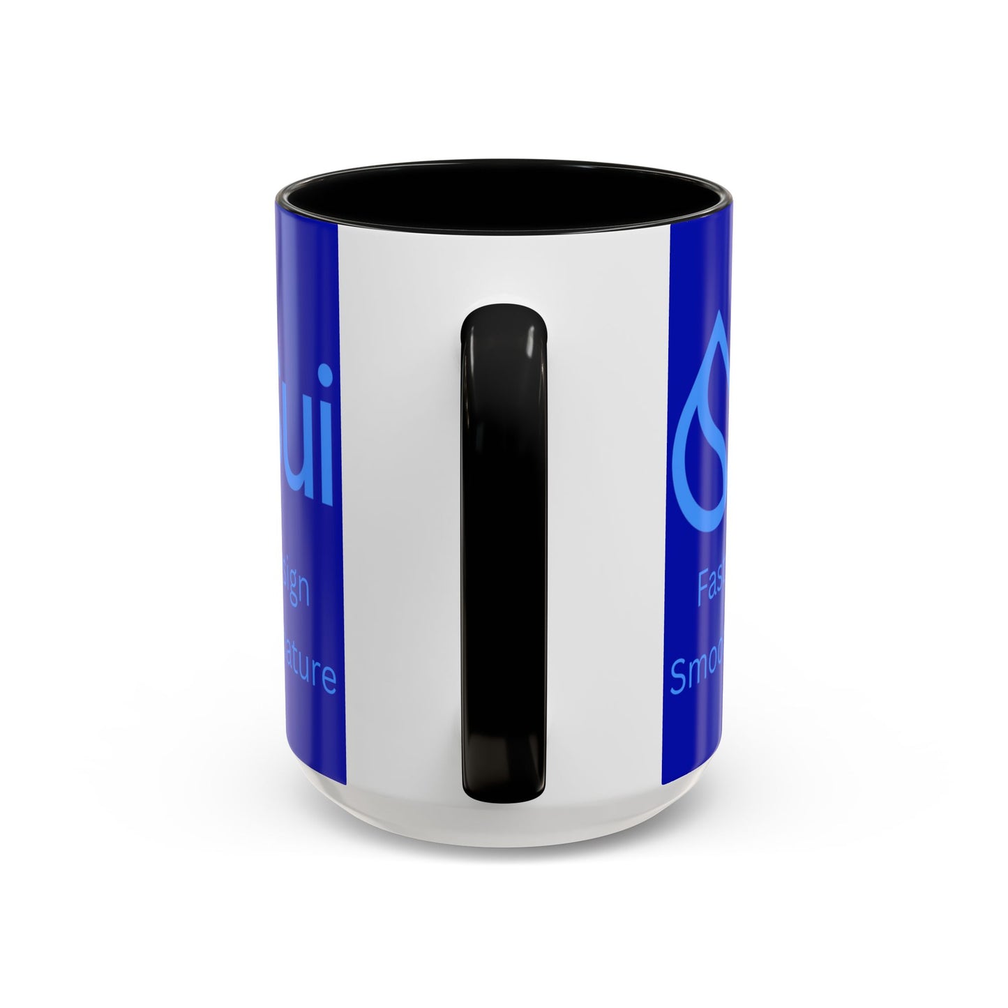 SUI Dark Blue Accent Mug by cypherpunkgear.com
