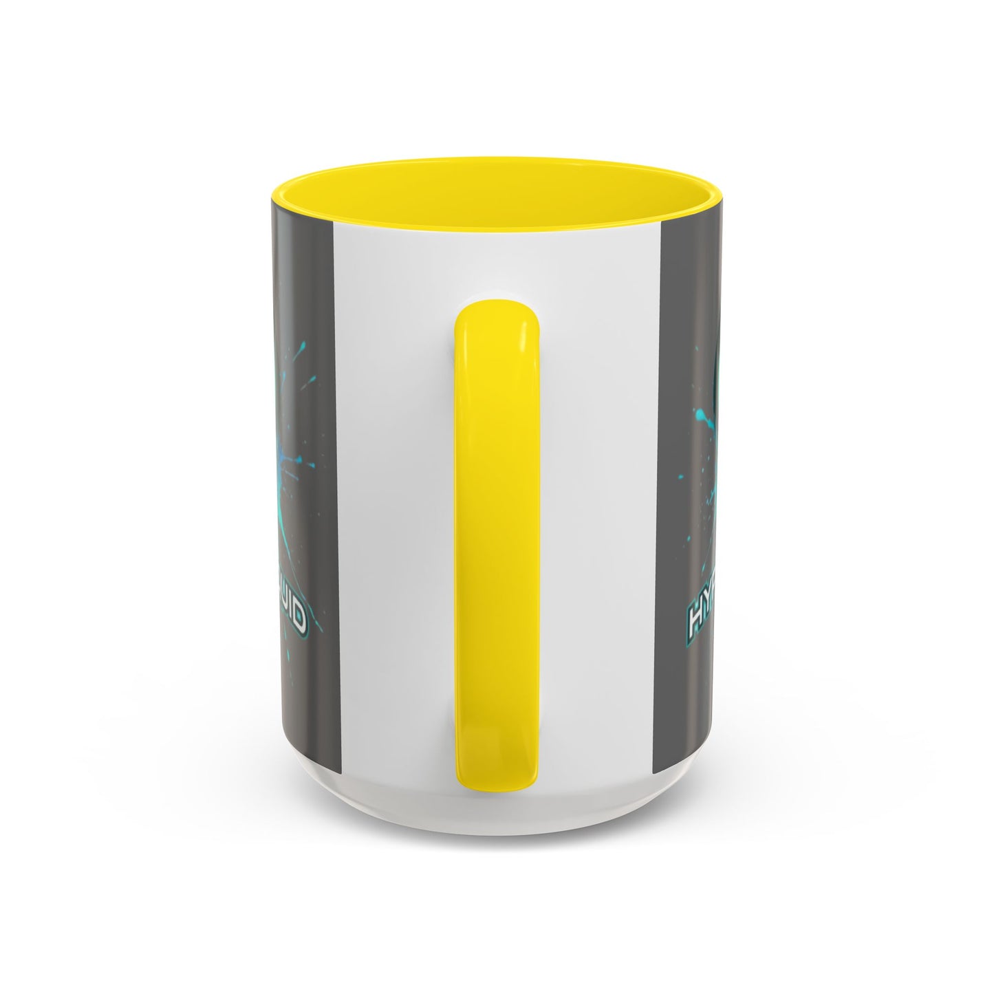 HYPE Drip Grey Accent Mug by cypherpunkgear.com