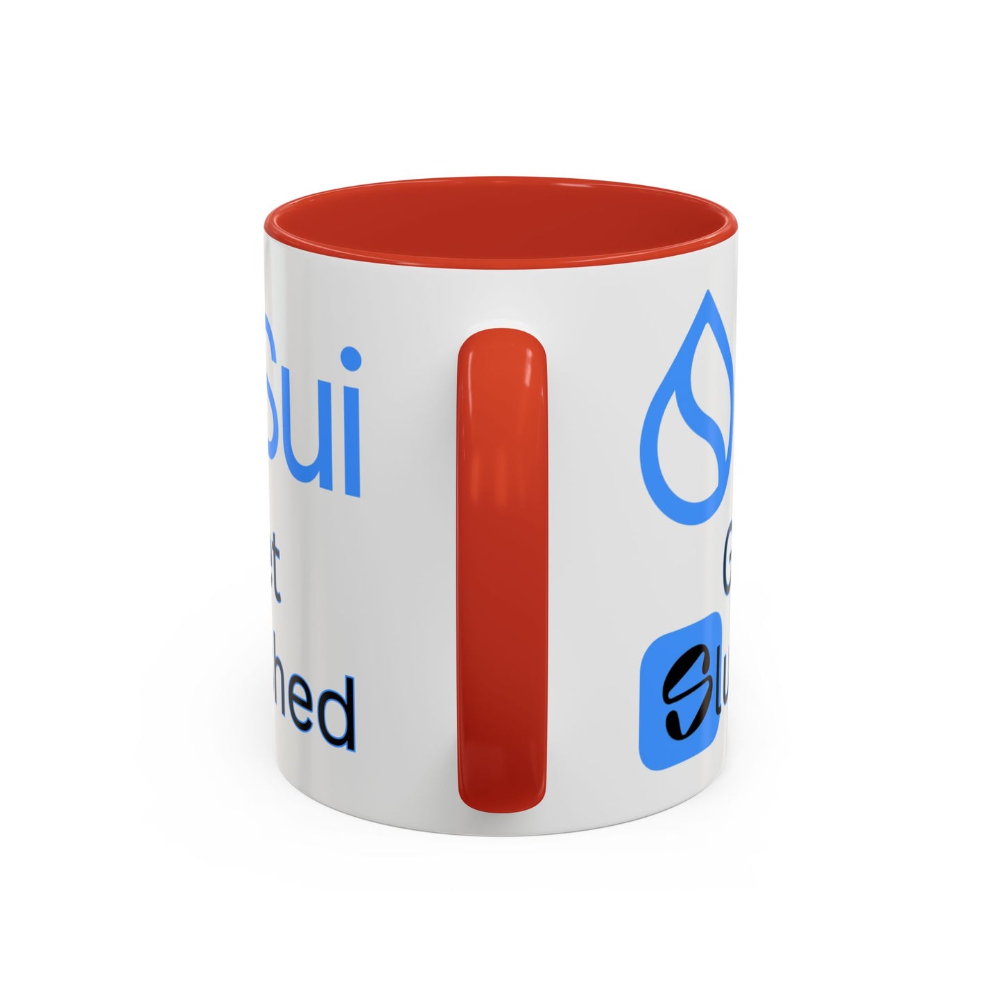 Sui: Get Slushed White Accent Mug by cypherpunkgear.com