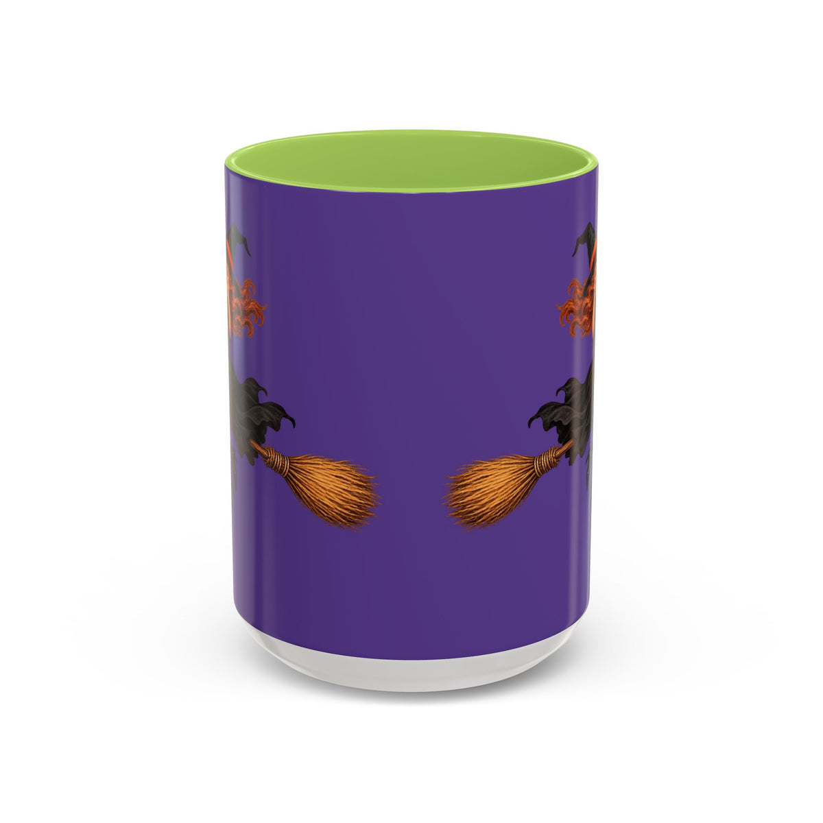 Hazel Hex Purple Accent Mug by CreepyCrafts.boo