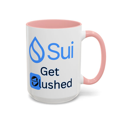 Sui: Get Slushed White Accent Mug by cypherpunkgear.com