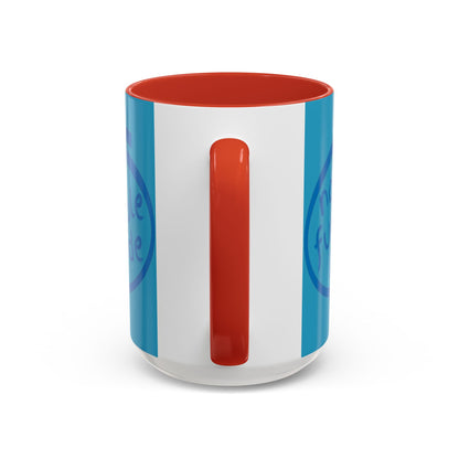 Non-Fungible Inside Turquoise Accent Mug by cypherpunkgear.com
