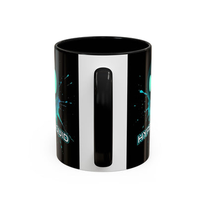 HYPE Drip Black Accent Mug by cypherpunkgear.com