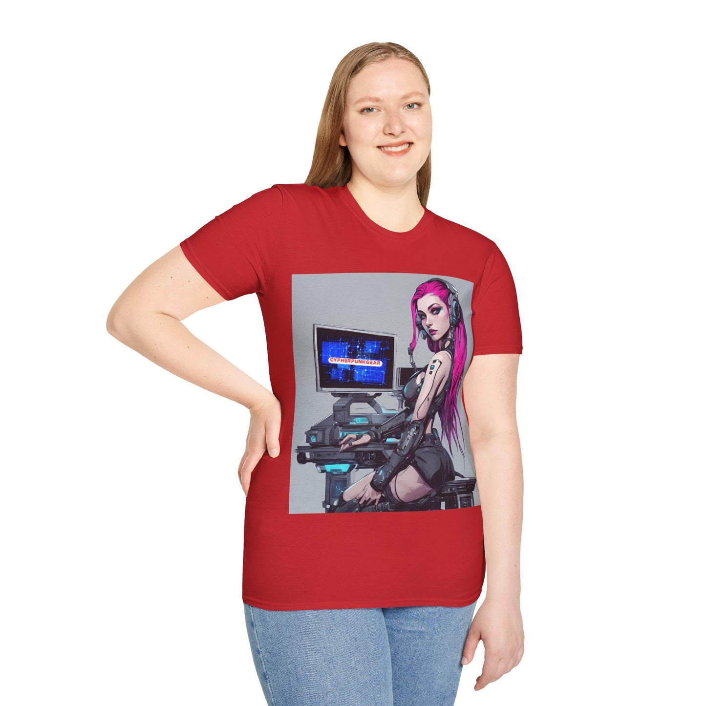 ¡Cyberpunk de cypherpunkgear! Camiseta unisex de estilo suave