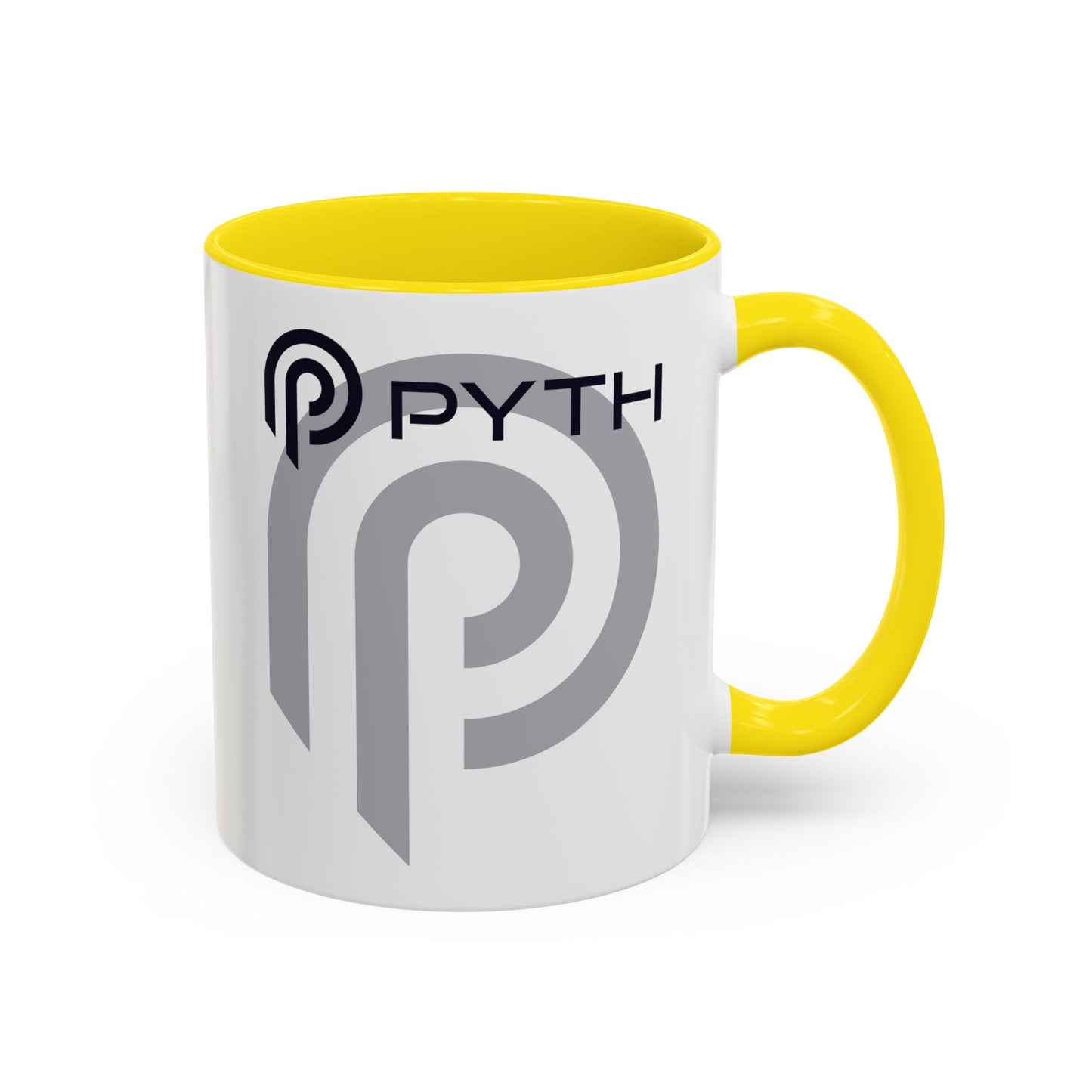 Pyth (PYTH) Accent Mug by cypherpunkgear.com