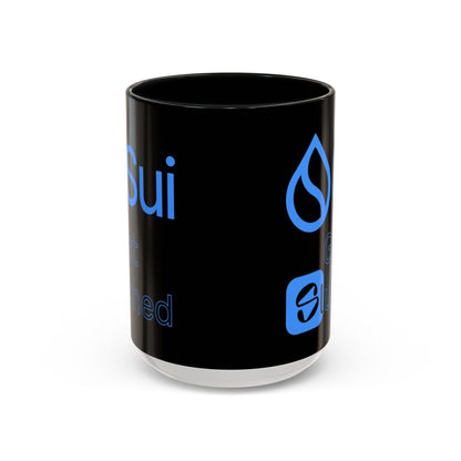 Sui: Get Slushed Black Accent Mug by cypherpunkgear.com
