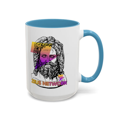 Zeus Network Accent Mug by cypherpunkgear