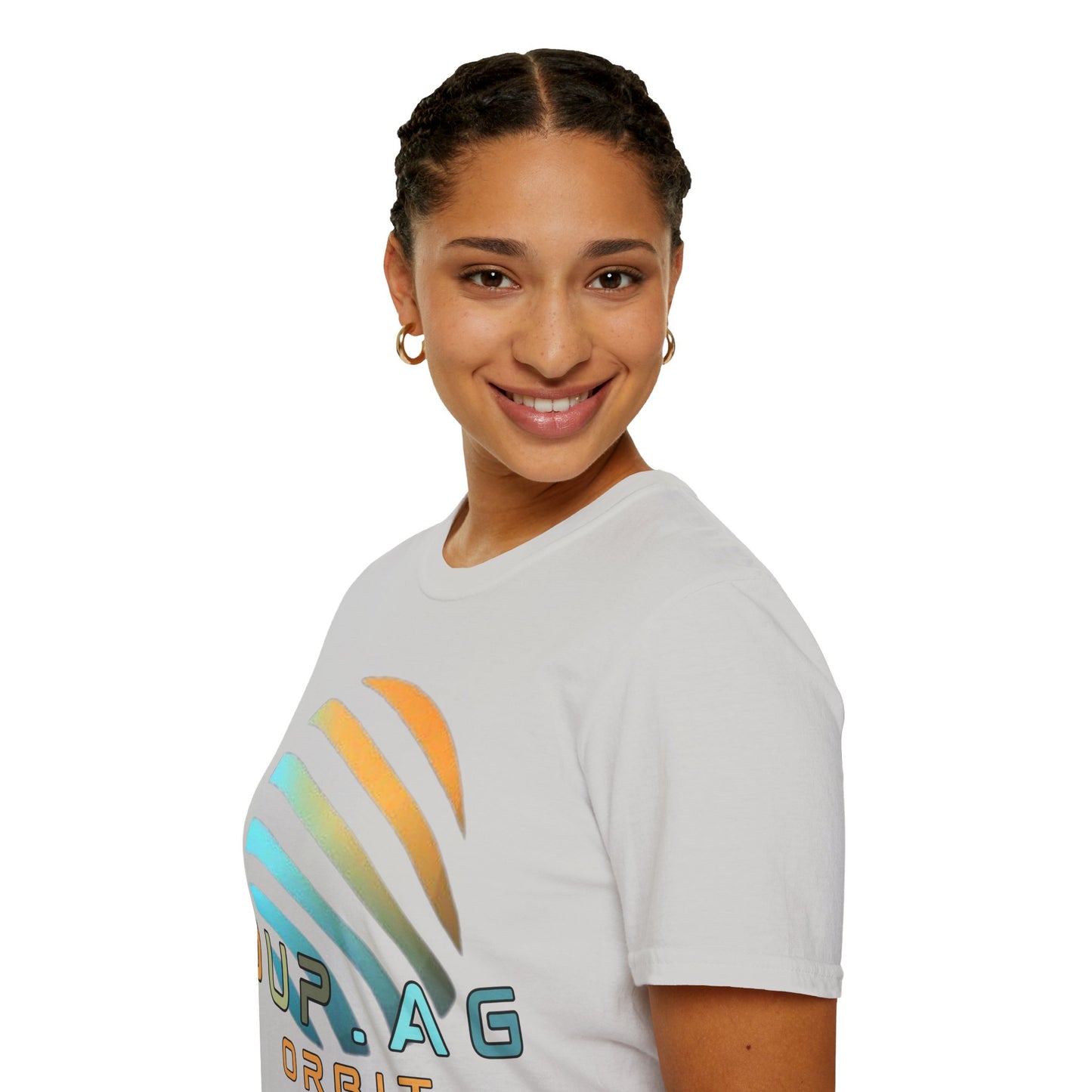 Jupiter (JUP) Orbit the Future Light colors Unisex T-Shirt by cypherpunkgear.com