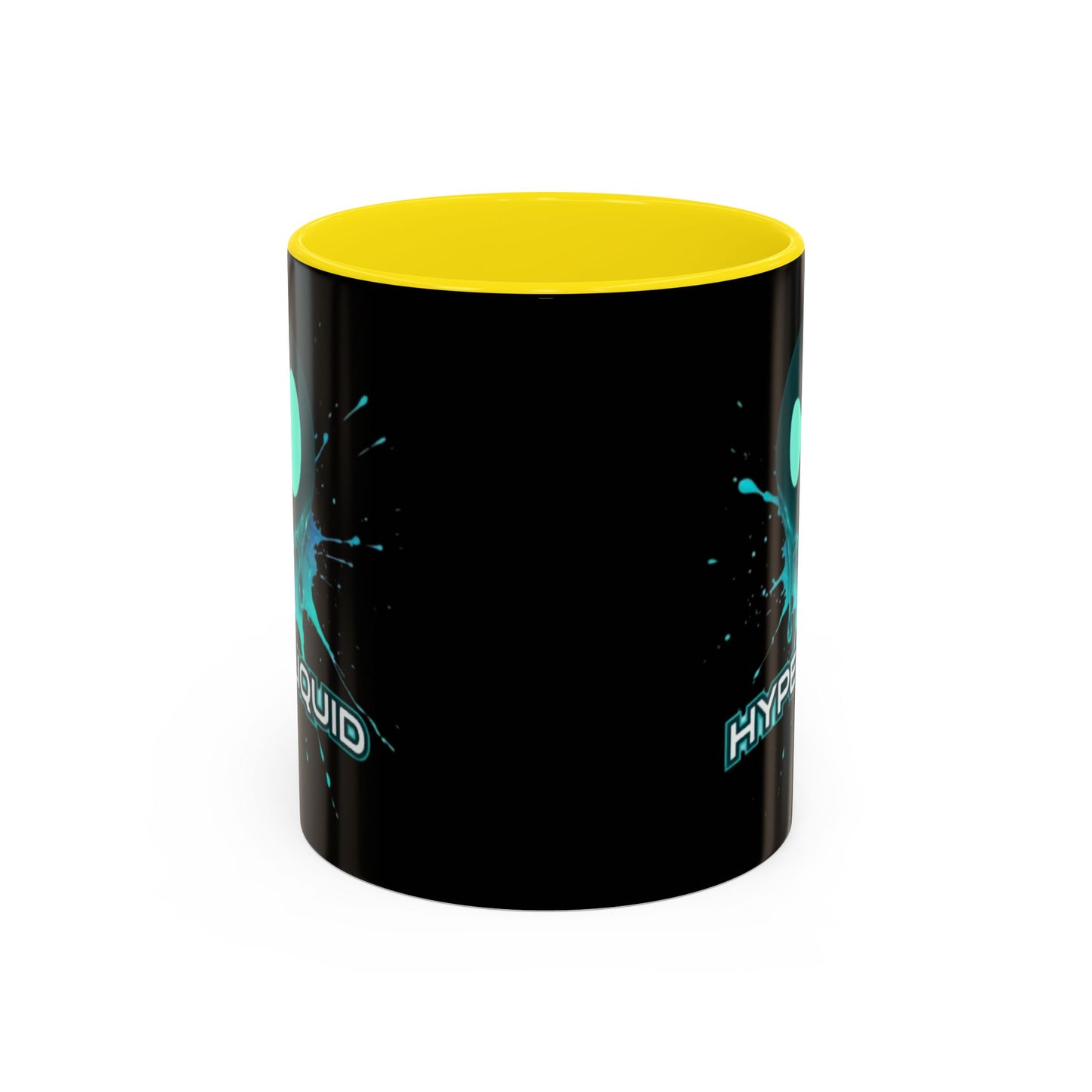 HYPE Drip Black Accent Mug by cypherpunkgear.com