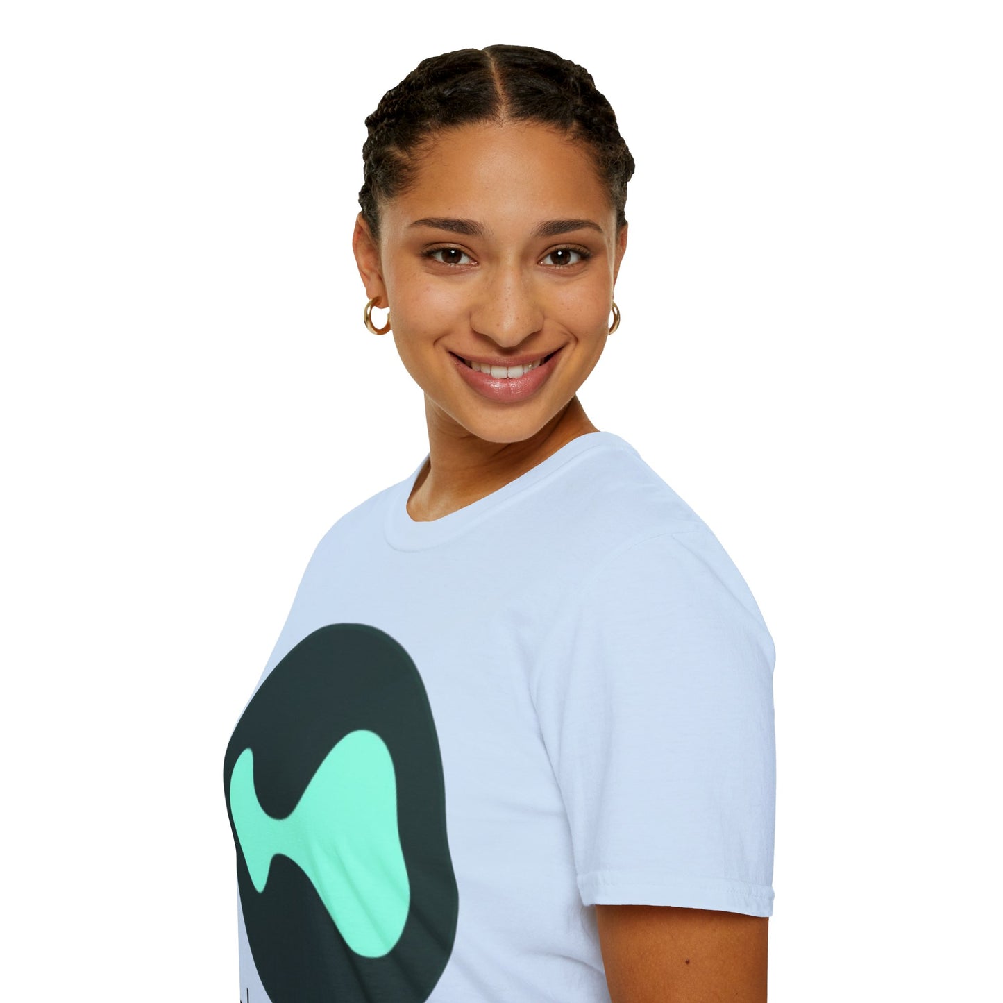 Hyperliquid Black font Unisex T-Shirt by cypherpunkgear.com