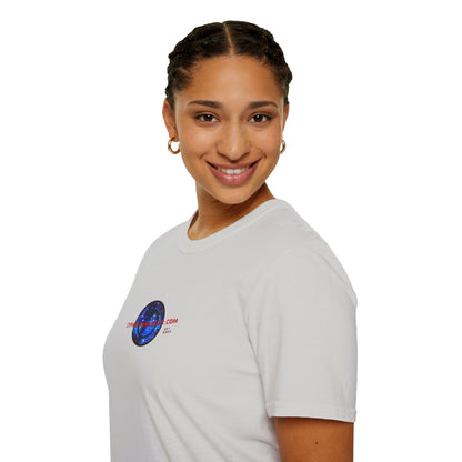 2-sided, cypherpunkgear.com Logo Light colors Unisex T-Shirt by cypherpunkgear.com