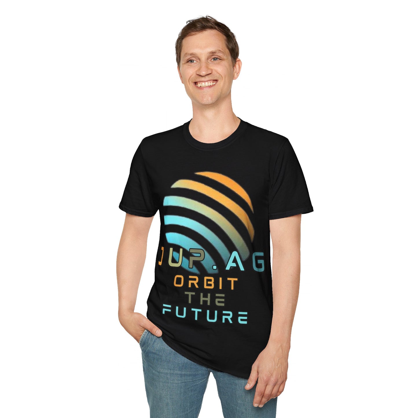 Jupiter (JUP) Orbit the Future DKcolors Unisex T-Shirt by cypherpunkgear