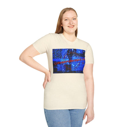 Cypherpunkgear.com logo Light colors Unisex T-Shirt by cypherpunkgear.com
