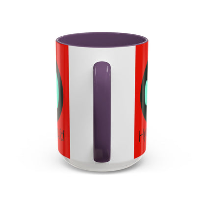 Hyperliquid Black font Red Accent Mug by cypherpunkgear.com