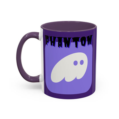 Phantom Hot Wallet Purple Accent Mug by cypherpunkgear.com
