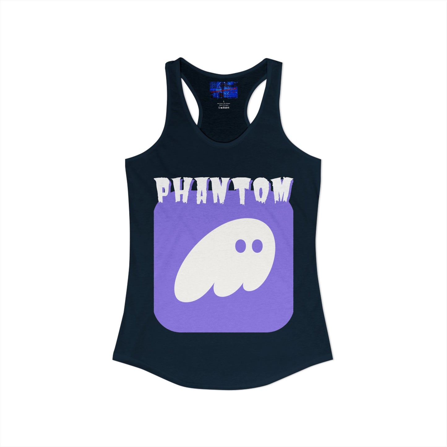 Phantom Hot Wallet Women's Racerback Tank Top by cypherpunkgear.com