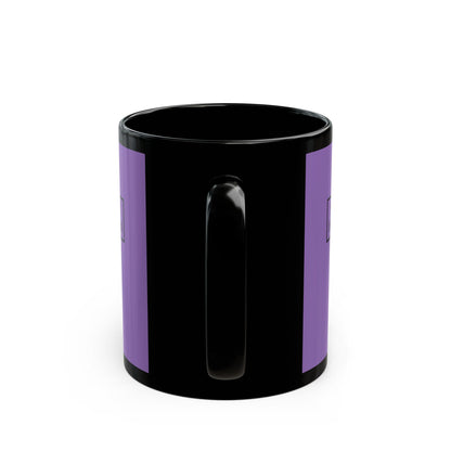 don't assume your freedoms are assured, Black font, Light Purple/Black Mug by cypherpunkgear.com